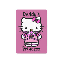 Load image into Gallery viewer, BDSM Bad Kitty, Daddy&#39;s Princess Custom Poker Cards
