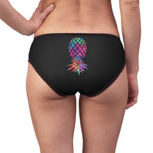 Load image into Gallery viewer, Upside Down Pineapple Sharing is Caring Women&#39;s Underwear Briefs
