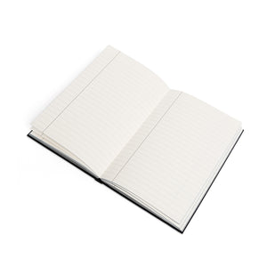 BDSM His in Heels Color Contrast Notebook - Ruled 8.25" x 5.5"