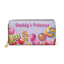 Load image into Gallery viewer, Daddy&#39;s Princess Zipper Wallet
