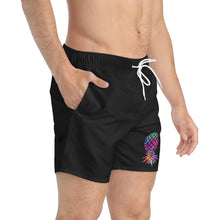 Load image into Gallery viewer, Upside Down Pineapple Mens Swim Trunks
