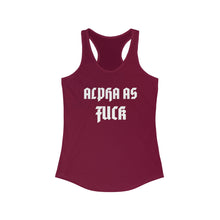 Load image into Gallery viewer, Alpha As Fuck Women&#39;s Ideal Racerback Tank,

