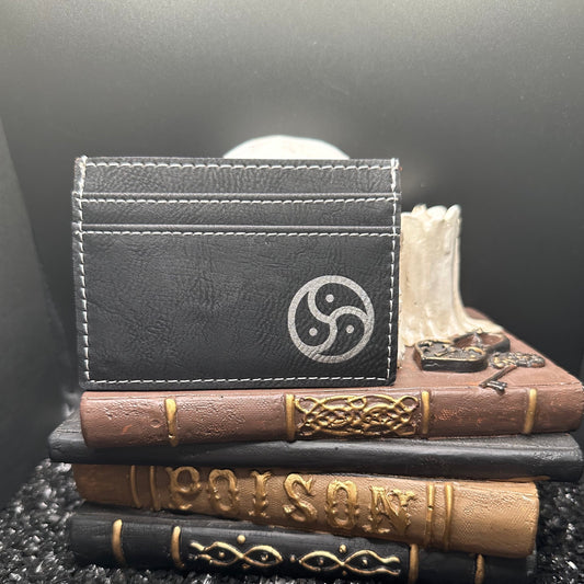 Triskelion Black Wallet Clip