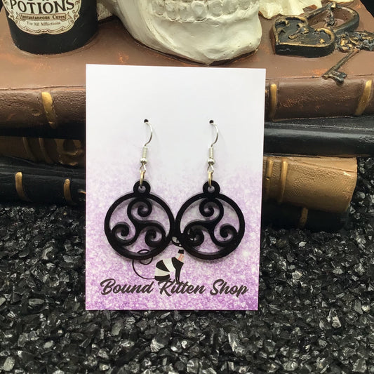 Triskelion Earrings