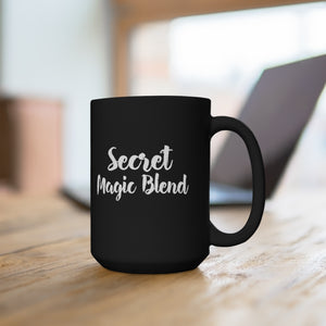 Secret Magic Blend Black Mug 15oz