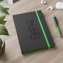 Load image into Gallery viewer, BDSM Submissive Women Color Contrast Notebook - Ruled 8.25&quot; x 5.5&quot;
