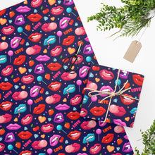 Load image into Gallery viewer, Kissing Lips Wrapping Paper
