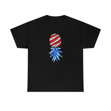 Load image into Gallery viewer, American Upside Down Pineapple T-Shirt Unisex Heavy Cotton Tee

