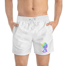 Load image into Gallery viewer, Upside Down Pineapple Mens Swim Trunks
