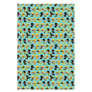 BDSM Bound Ducks Wrapping Paper