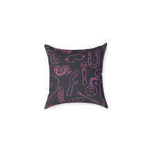 Load image into Gallery viewer, BDSM Spun Polyester Square Pillow
