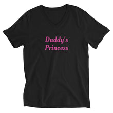 Load image into Gallery viewer, Daddy&#39;s Princess Unisex Short Sleeve V-Neck T-Shirt
