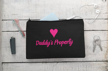 Load image into Gallery viewer, Daddy&#39;s Property Accessory Pouch
