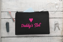 Load image into Gallery viewer, Daddy&#39;s Slut Accessory Pouch
