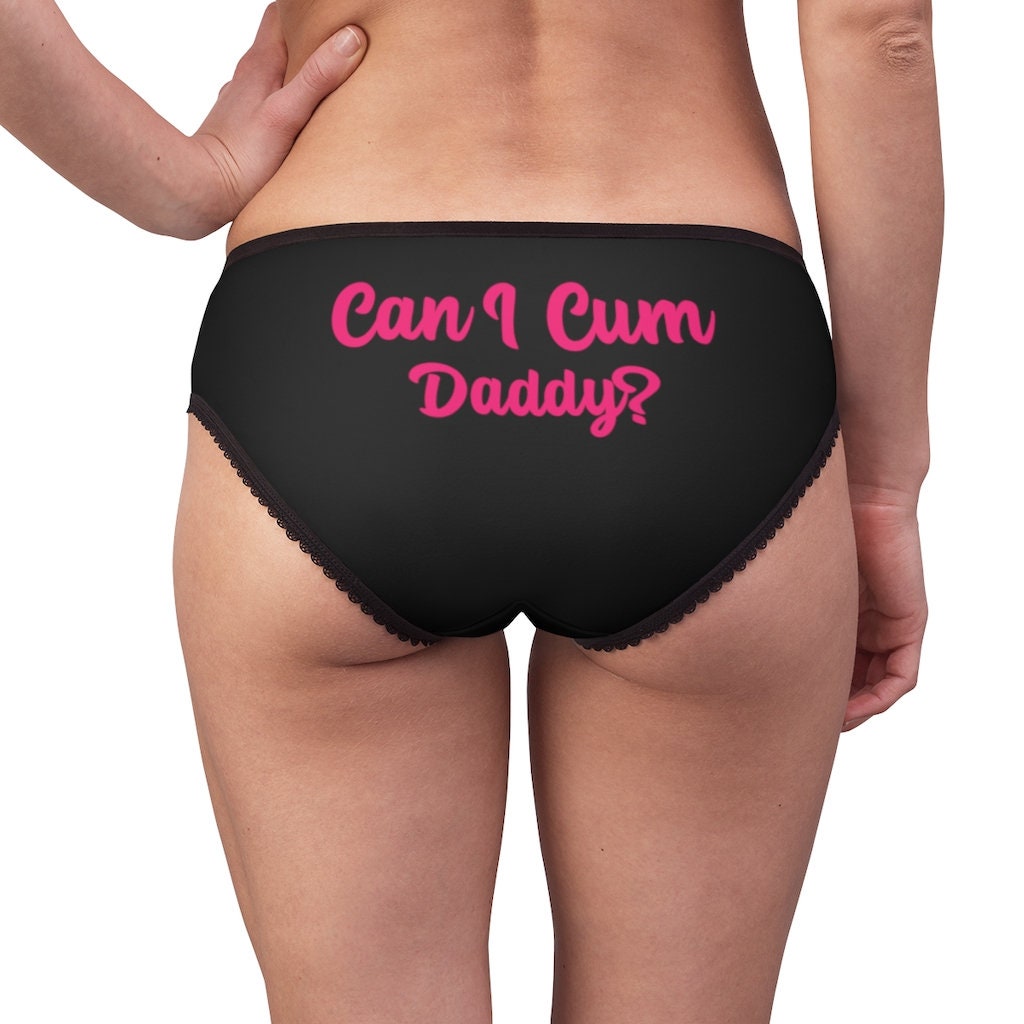 Can I Cum Daddy? Women's Underwear Briefs
