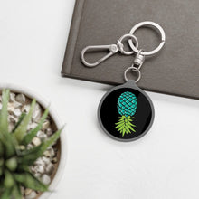Load image into Gallery viewer, Upside Down Pineapple Keyring / Keychain
