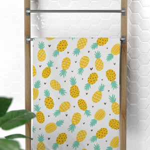 Upside Down Pineapple Standard Beach Towel, 30x60