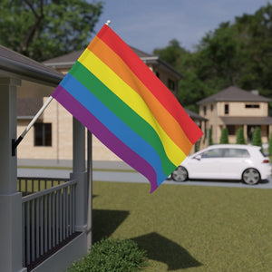 Pride House Flag, Big, Pride Gift, Love is Love
